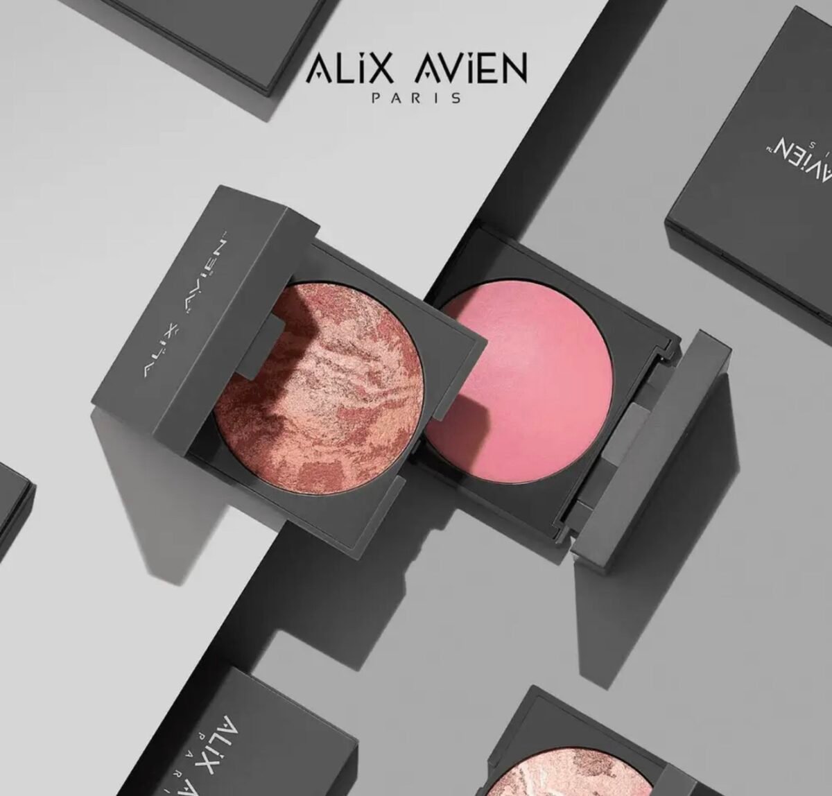 ALIX AVIEN BAKED BLUSH- 101 MARBLE PEACH