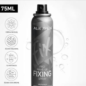 ALIX AVIEN MAKE-UP FIXING SPRAY itin stiprus makiažo fiksatorius 75ml